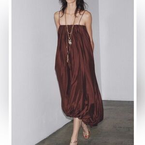 Zara ZW Collection Multi-Position Balloon Dress